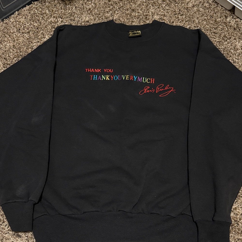 Black Men's Sweater